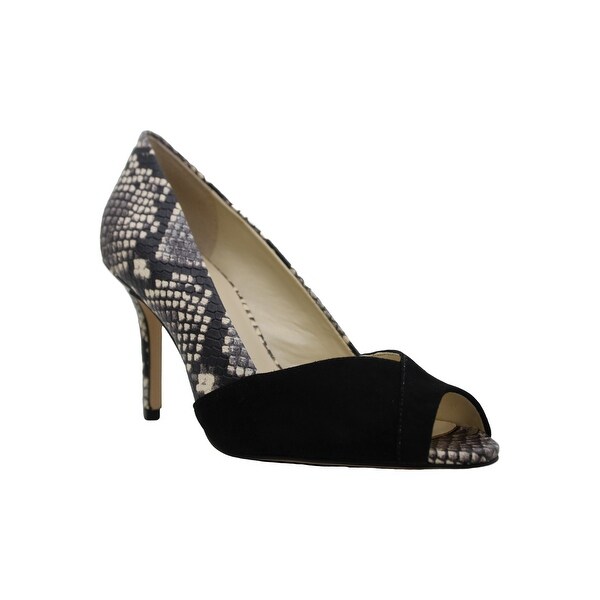 enzo angiolini peep toe pumps