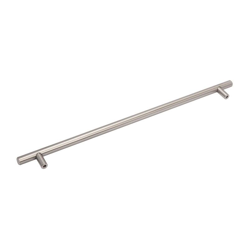Utopia Alley Carli Cabinet Pull Handle, Brushed nickel/Matt Black 3", 5" and 12.5" Center to Center