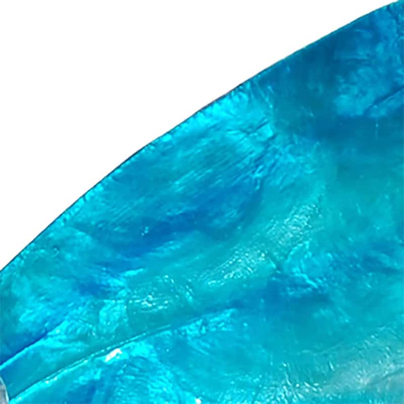 Butterfly Wall Decor Sea Blue With Beads (m2016) - 1 x 18 x 13