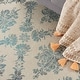 preview thumbnail 53 of 89, Nourison Tranquil French Country Floral Damask Area Rug