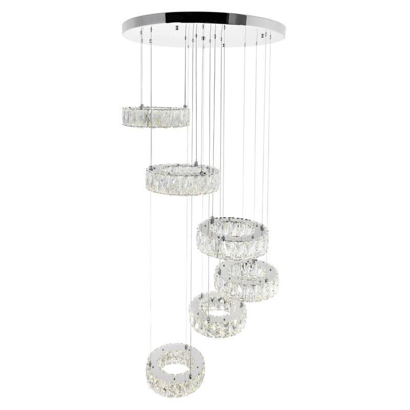 Madeline LED Chandelier With Chrome Finish