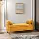 preview thumbnail 15 of 41, Robert Modern Upholstered Flip Top Storage Bench with Two Pillows by HULALA HOME
