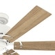 preview thumbnail 5 of 9, Hunter 52" Gilrock Windmill Ceiling Fan and Pull Chain - Industrial, Modern Farmhouse