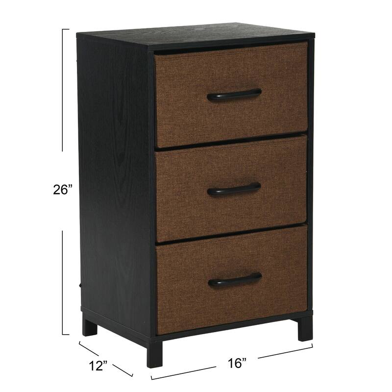 Household Essentials Dresser Nightstand Chest of Drawers