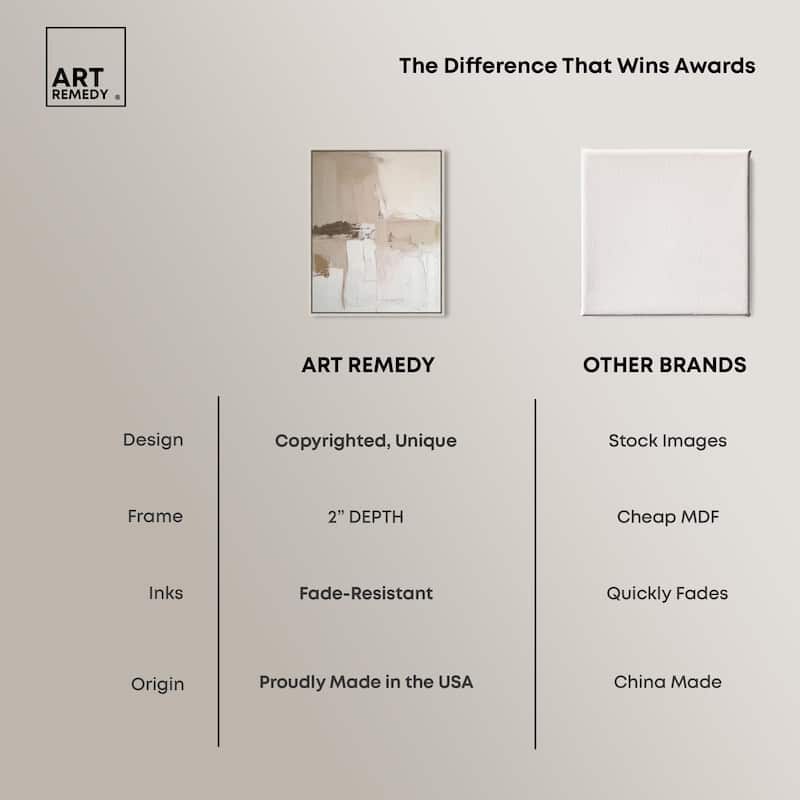 Subtle Earth Tones I Canvas by Art Remedy