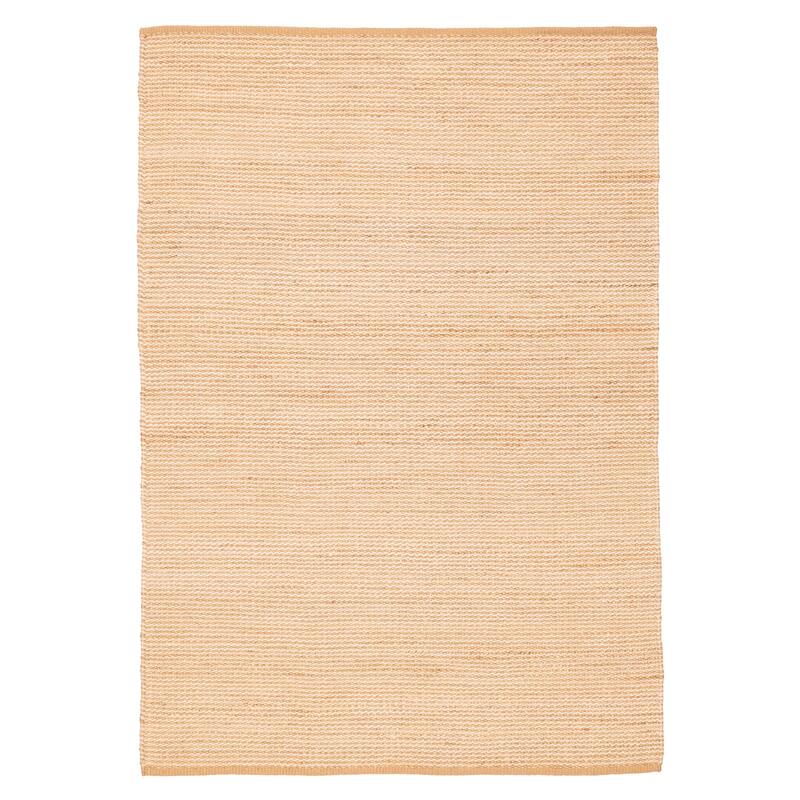 ECARPETGALLERY Braided Weave Palas Denizli Ivory, Tan Rug - 5'3 x 7'8