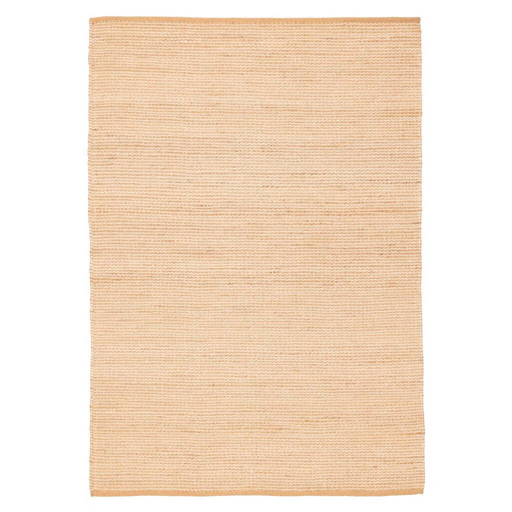 ECARPETGALLERY Braided Weave Palas Denizli Ivory, Tan Rug - 5'3 x 7'8