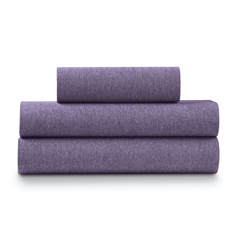 Ella Jayne Soft Heather Jersey Knit Sheet Set