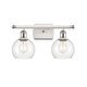 preview thumbnail 42 of 45, Innovations Lighting Athens 2 Light 16" Bath Vanity Light Clear/White and Polished Chrome
