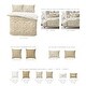 preview thumbnail 4 of 3, 6ix Tailors Savannah Gold 8 Piece Comforter Designer Set