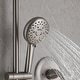 preview thumbnail 9 of 44, Modland 5-Spray Shower System - 10" Rainfall, Pressure Balance Valve, Matte Black/Gold/Nickel