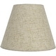 preview thumbnail 81 of 88, Hardback Faux Silk Conical Lamp Shade, 5 inch Top, 9 inch Bottom, 7 inch Slant Set of 2 - Cottage