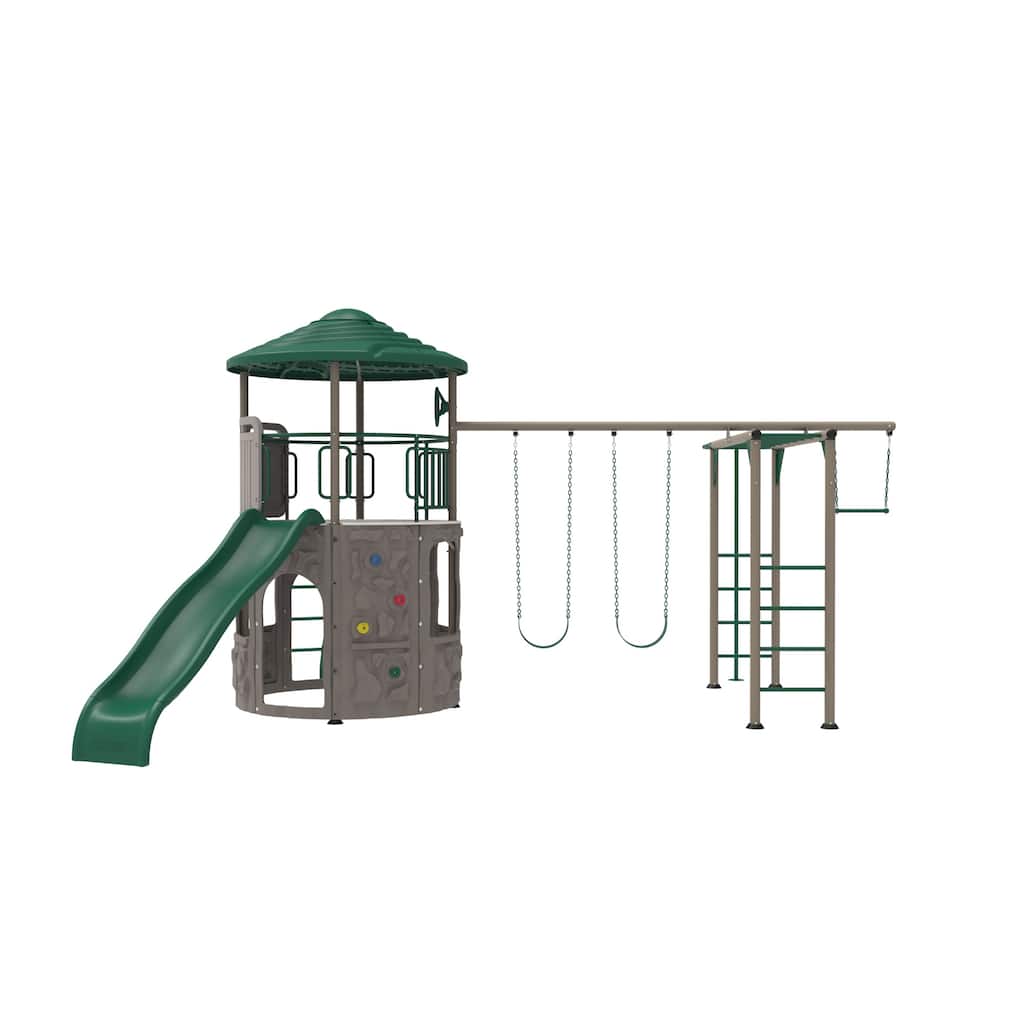 Lifetime Adventure Tower Deluxe with Monkey Bars