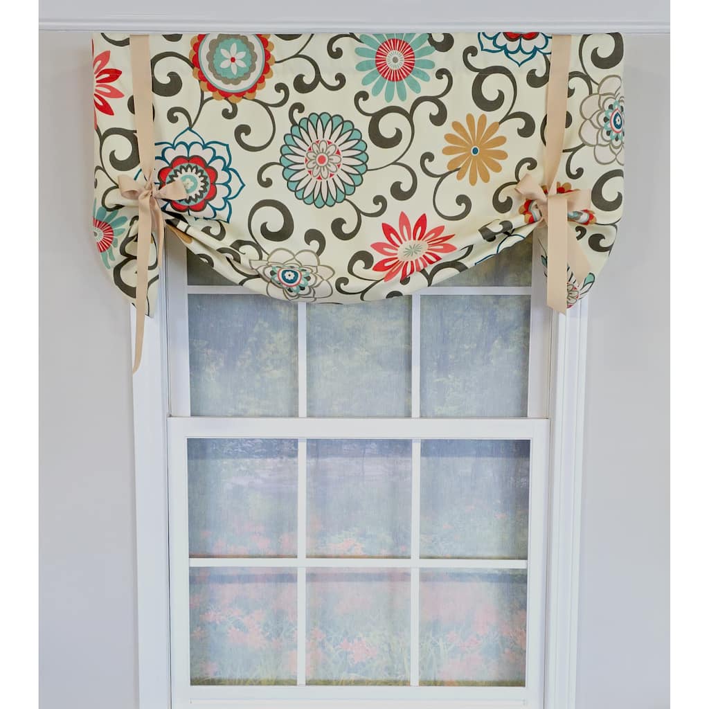 RLF Home Monterrey Tie-Up Valance