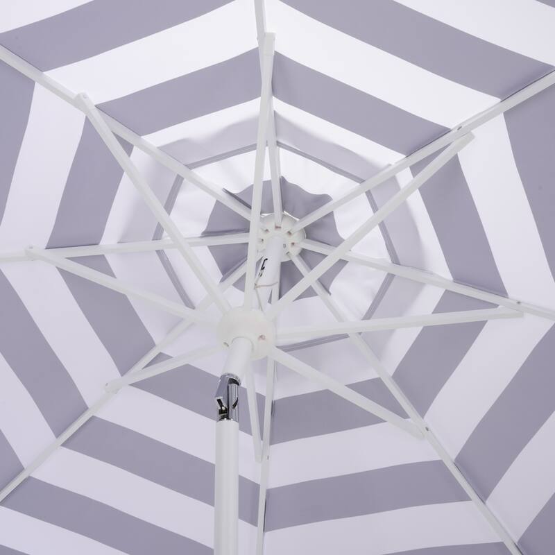 SAFAVIEH Outdoor Living Lucerna 9ft Crank Umbrella