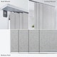 preview thumbnail 36 of 42, GoDear Design Adjustable Sliding Panel Track Blinds, Vertical Blinds, Classic, 45.8"- 86" W x 96" L