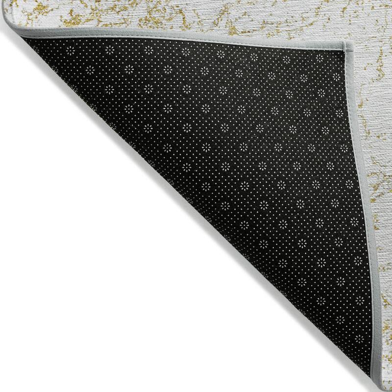 Machine Washable Indoor/ Outdoor Chantille Modern Texture Rug