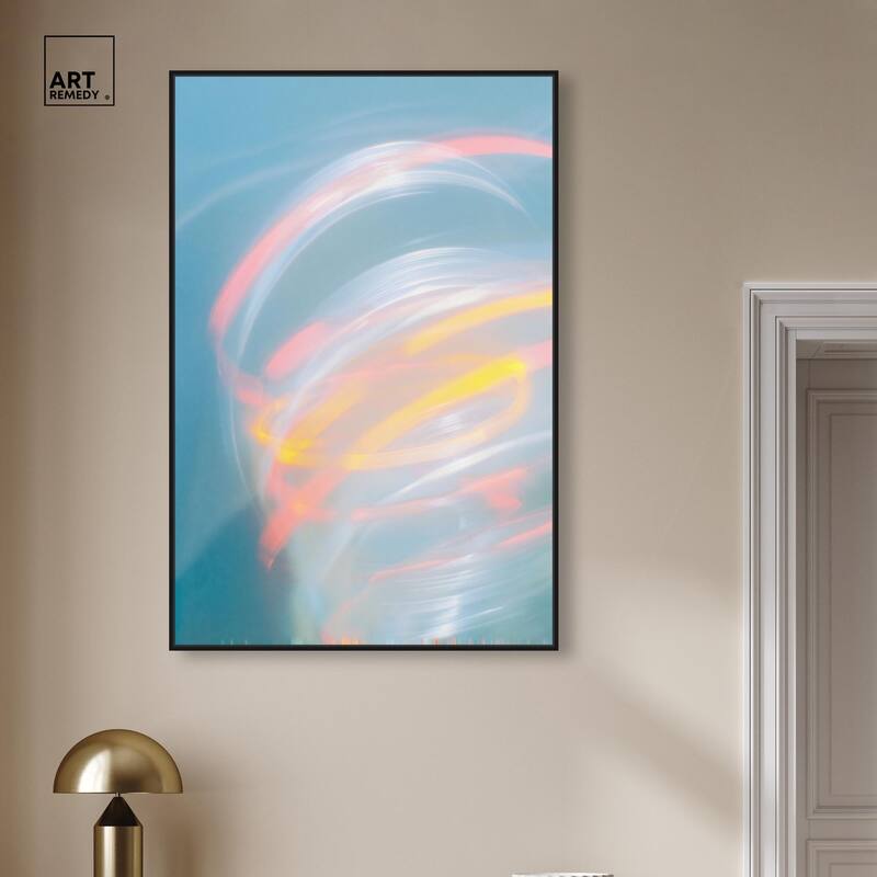 Swirling Light I Canvas by Art Remedy