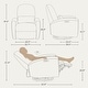 preview thumbnail 5 of 19, Freya Power Swivel Glider Recliner Nursery Chair