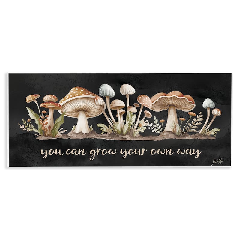 Stupell Grow Your Own Way Wall Plaque Art Design By Marla Rae - 17 x 7