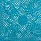 preview thumbnail 2 of 2, Turquoise Crochet Pillow