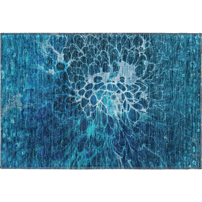 Premium Washable Super Soft Modern Floral Mayfield Rug