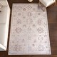 preview thumbnail 1 of 27, Nuloom Vivica SplashGuard Faded Medallion Machine Washable Area Rug 2' x 3' - Beige - Rectangle