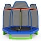 preview thumbnail 10 of 16, 7 Feet Kids Recreational Bounce Jumper Trampoline