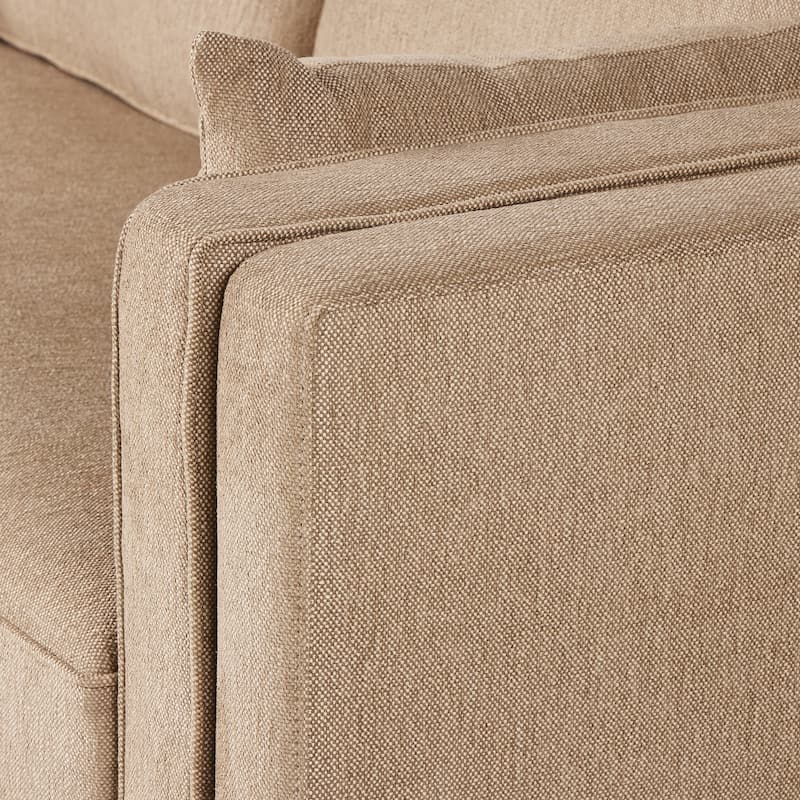 Kristopher Sofa-87"-Quenton Pebble