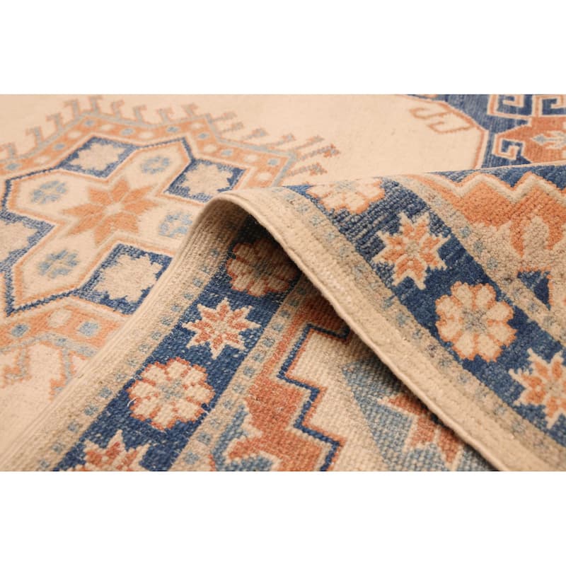 ECARPETGALLERY Hand-knotted Finest Ghazni Ivory Wool Rug - 8'3 x 11'3