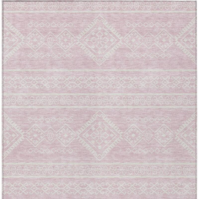 HomeRoots Southwestern Transitional Rectangle Outdoor Rug