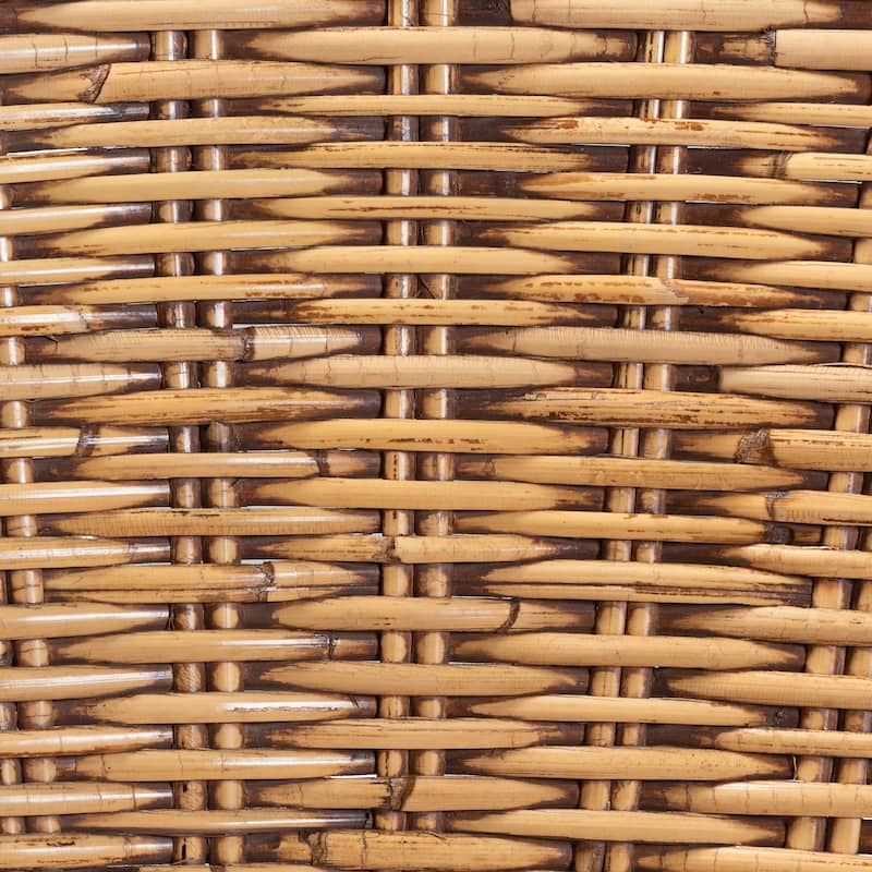 Neola Modern Bohemian Natural Rattan Bar Stool