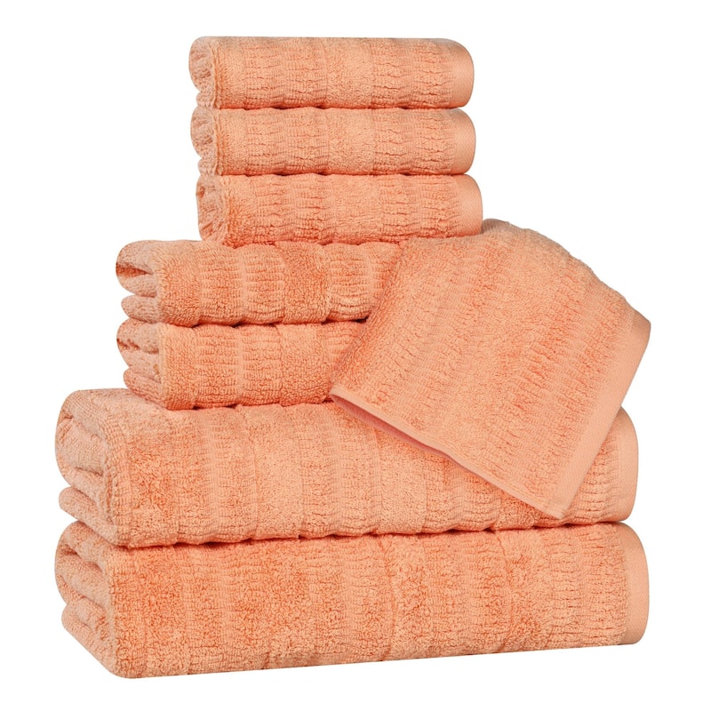 Superior Mika Smart Twist Cotton 8 Piece Towel Set