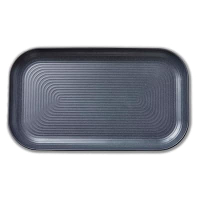 Brooklyn Melamine Rect Platter Charcoal
