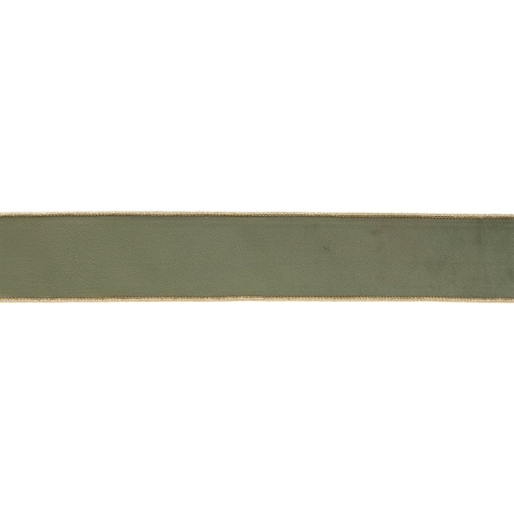 Green Wired Ribbon (Set of 2) - N/A