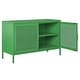 preview thumbnail 9 of 16, The Novogratz Channing 2 Door Wide Metal Storage Cabinet