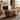 WyndenHall Elliot 48 inch Wide Transitional Storage Ottoman Bench in Distressed Vegan Leather