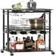Option Rustic Black With Wine Rack
