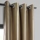 preview thumbnail 19 of 70, Exclusive Fabrics Grommet Blackout Faux Silk Taffeta 108-inch Curtain (1 Panel)