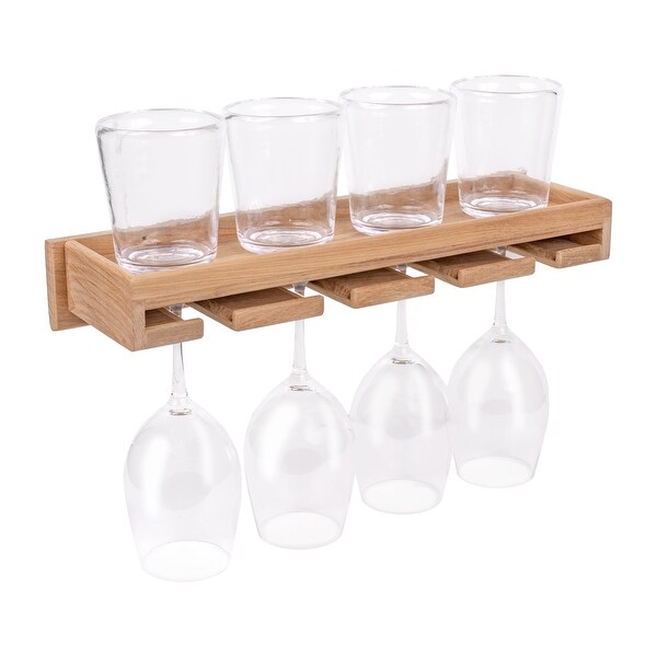 Wine glass rack bed bath and beyond clearance