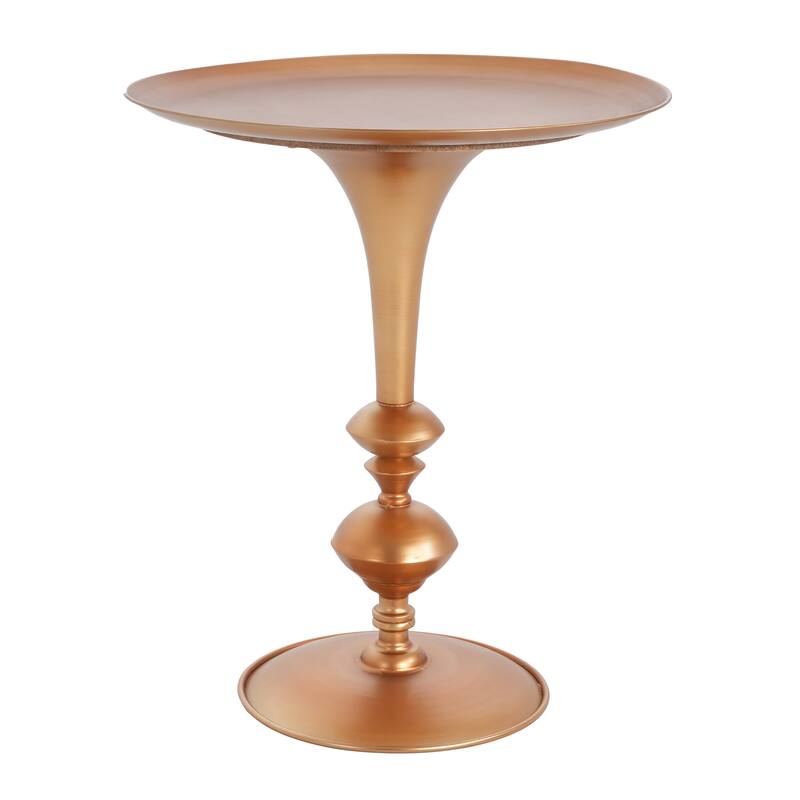 Christopher Knight Home - Mandy Small Round Gold End Table