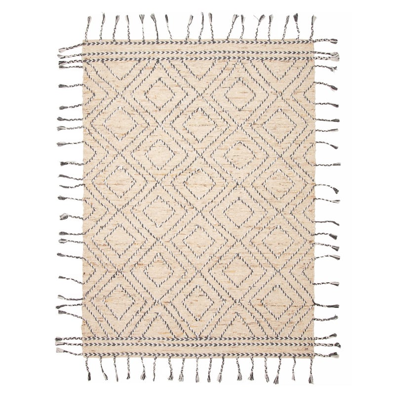 Sienna Cream Rug 5'7" x 7'9" - 5'7 x 7'9 - Cream - 5'7 x 7'9