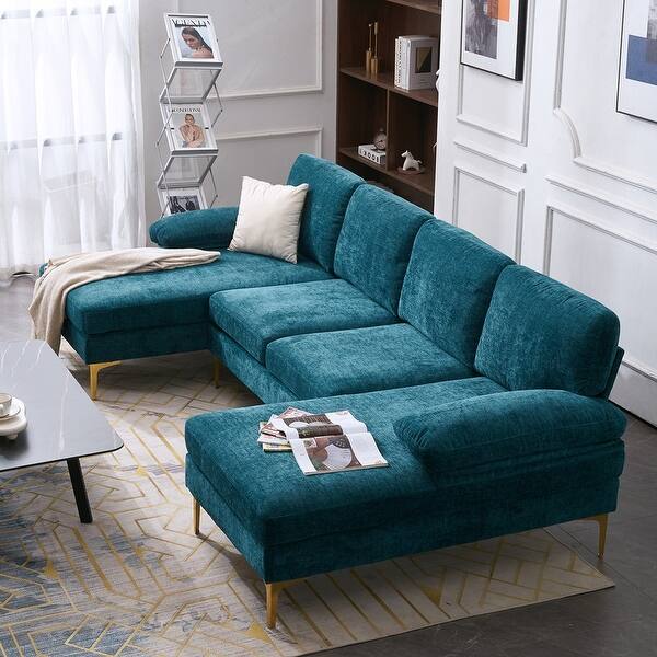 U-Shaped 4-Seat Indoor Modular Sofa