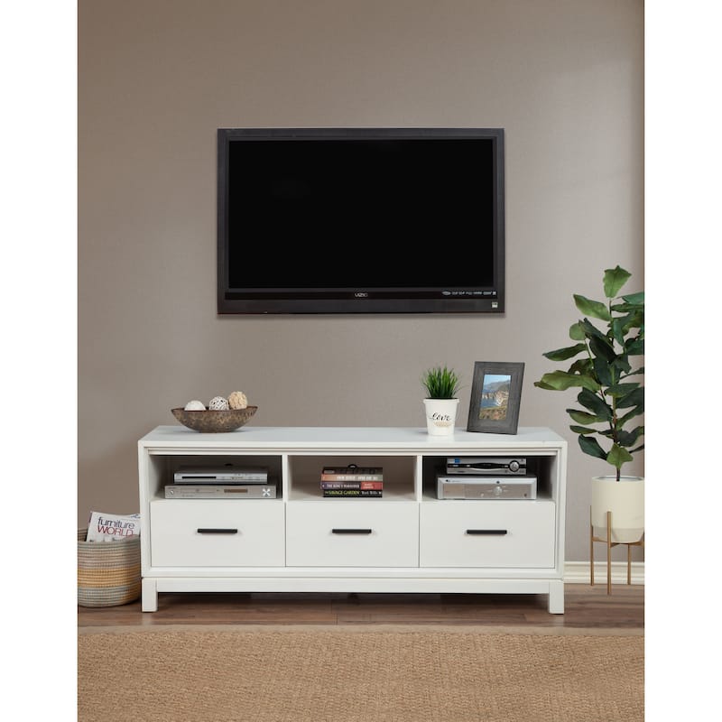 Origins by Alpine Nova TV Console - Chalk White
