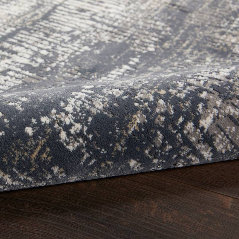 Michael Amini MA90 Uptown Abstract Area Rug