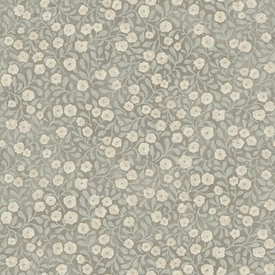 Chesapeake Poppy Trail Aqua Floral Wallpaper