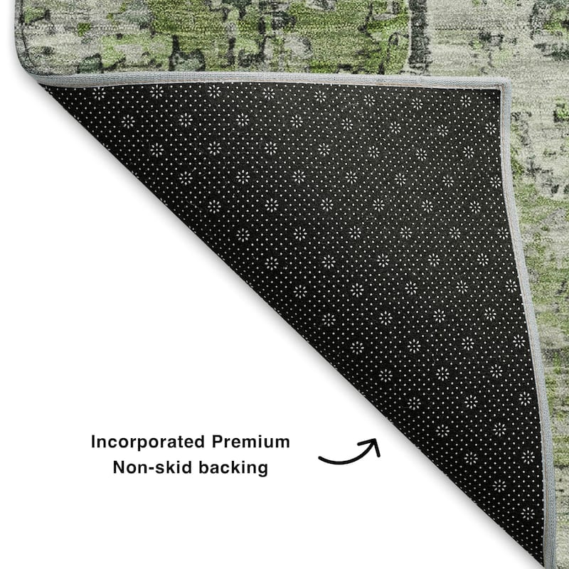 Premium Washable Super Soft Vintage Traditional Mayfield Rug