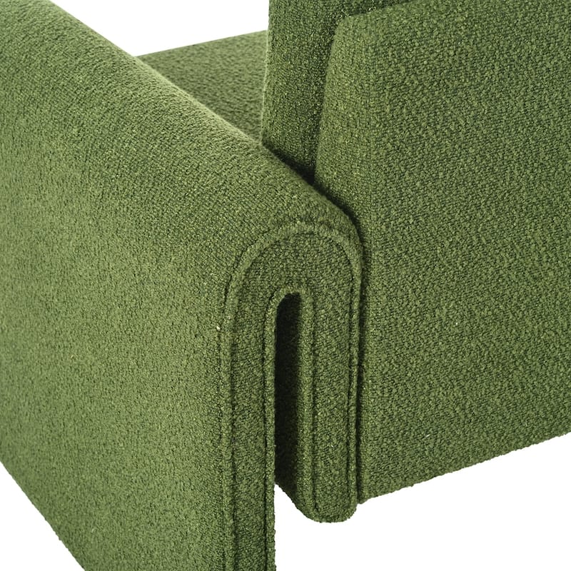 Modern Bouclé Upholstered Accent Chair