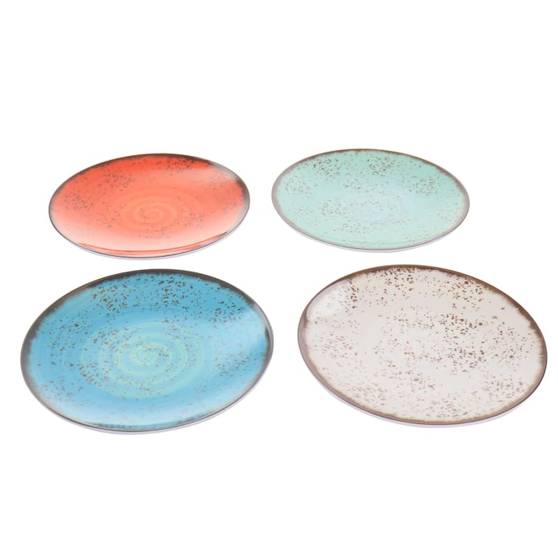 Petterson 12 Piece Chip-Resistant Melamine Dinnerware Set