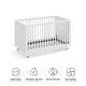 preview thumbnail 9 of 18, Little Seeds Aviary 3-in-1 Crib with Adjustable Mattress Height